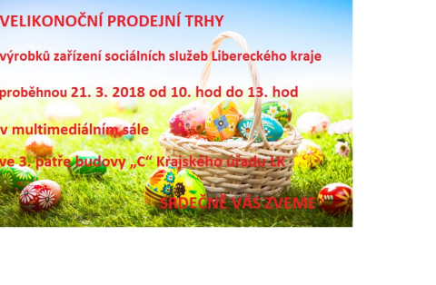 Pozvánka Velikonoční prodejní trhy 2018